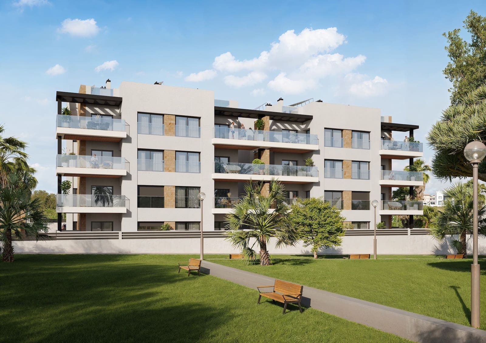 2 soveværelse Lejlighed til salg i Torrevieja med swimmingpool garage - € 274.900 (Ref: 9991594)