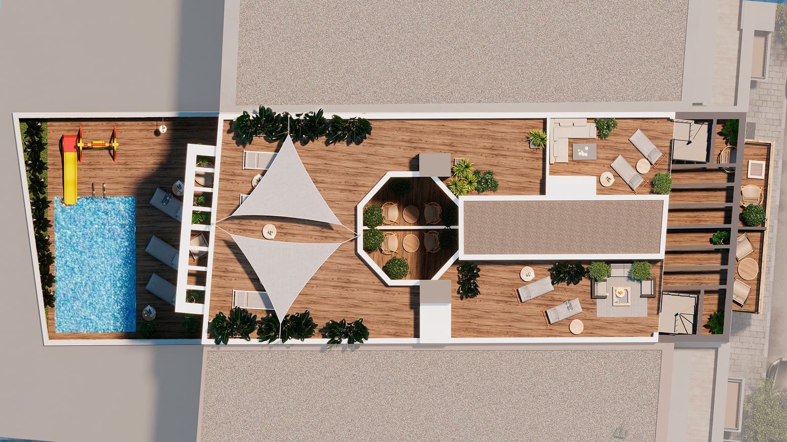 1 soverom Leilighet til salgs i Torrevieja med svømmebasseng - € 225 000 (Ref: 9991612)