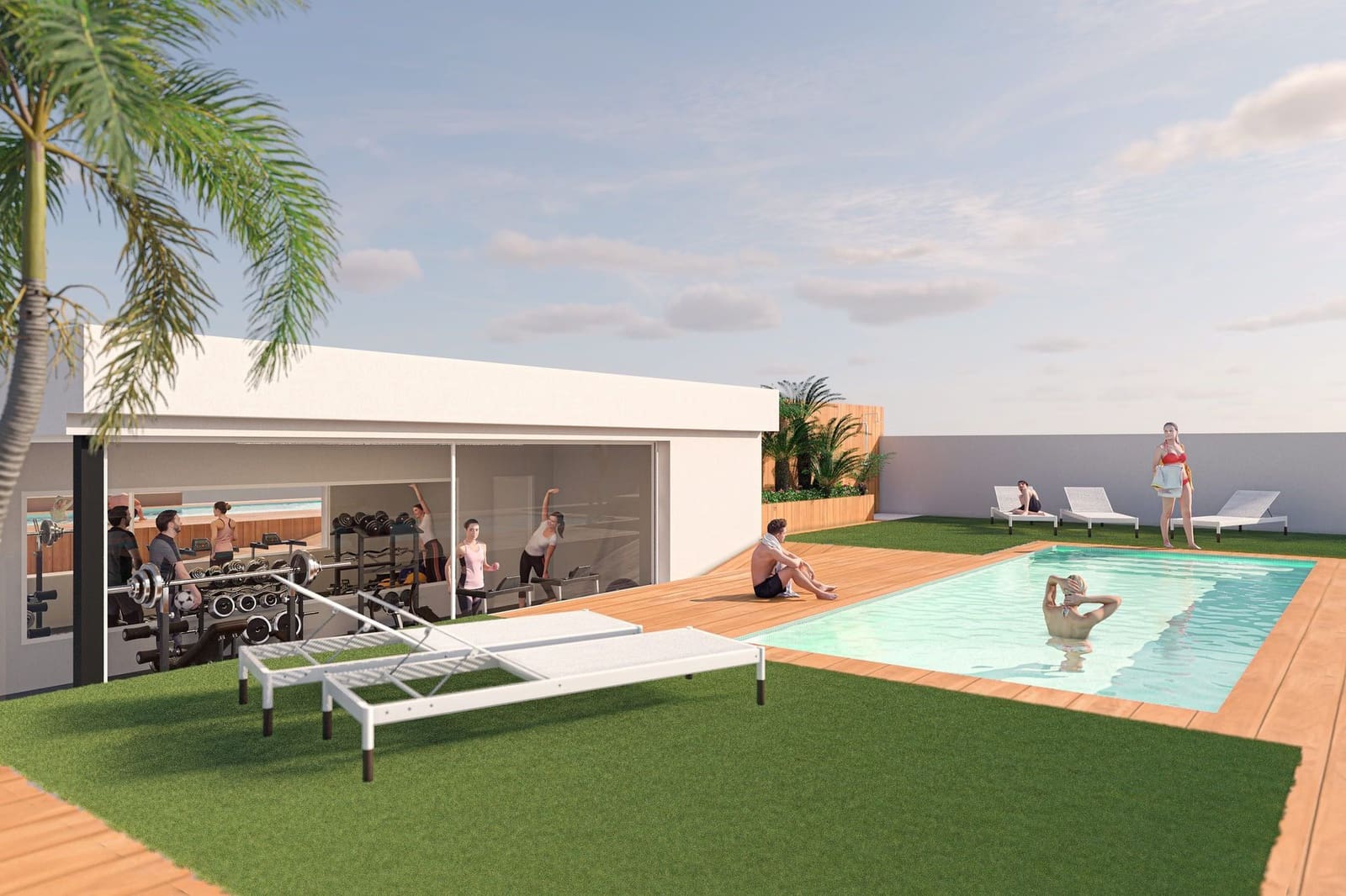 1 camera da letto Attico in vendita in San Pedro del Pinatar con piscina garage - 229.900 € (Rif: 9991613)