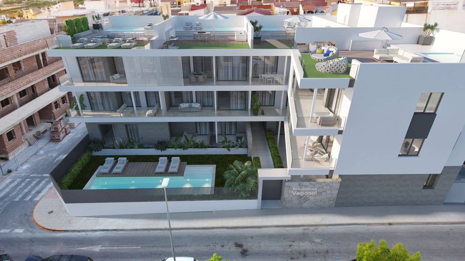 3 soveværelse Lejlighed til salg i Benijofar med swimmingpool garage - € 285.000 (Ref: 9991619)