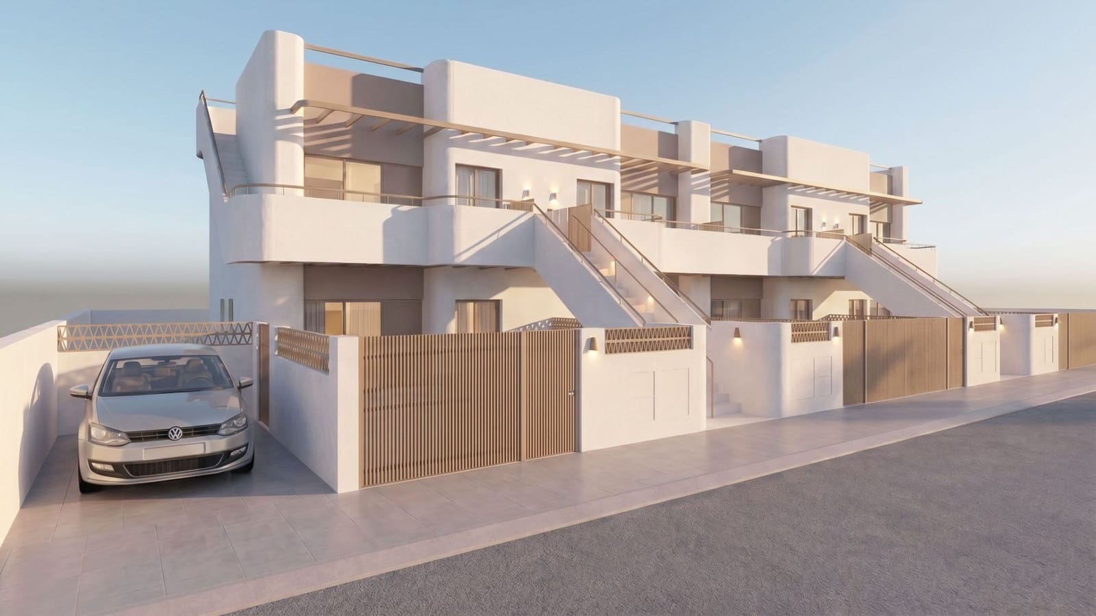 2 quarto Bungalow para venda em Pilar de la Horadada com garagem - 274 900 € (Ref: 9991625)