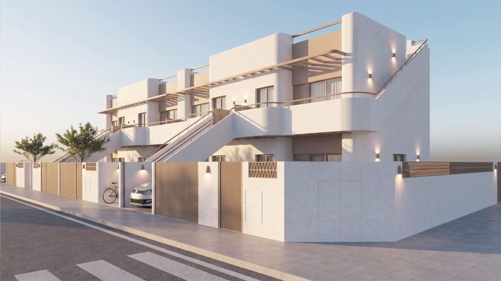 2 quarto Bungalow para venda em Pilar de la Horadada com garagem - 274 900 € (Ref: 9991625)