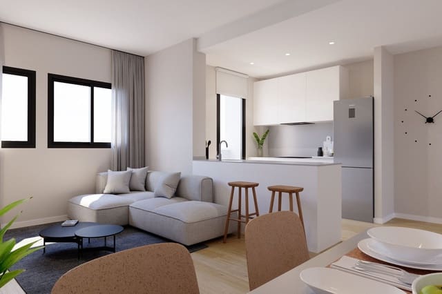 2 soverom Leilighet til salgs i Algorfa med svømmebasseng garasje - € 158 202 (Ref: 9991669)