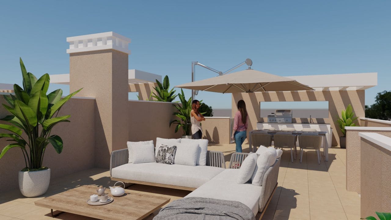 3 makuuhuone Bungalow myytävänä paikassa Pilar de la Horadada mukana uima-altaan 
autotalli - 284 900 € (Ref: 9991681)