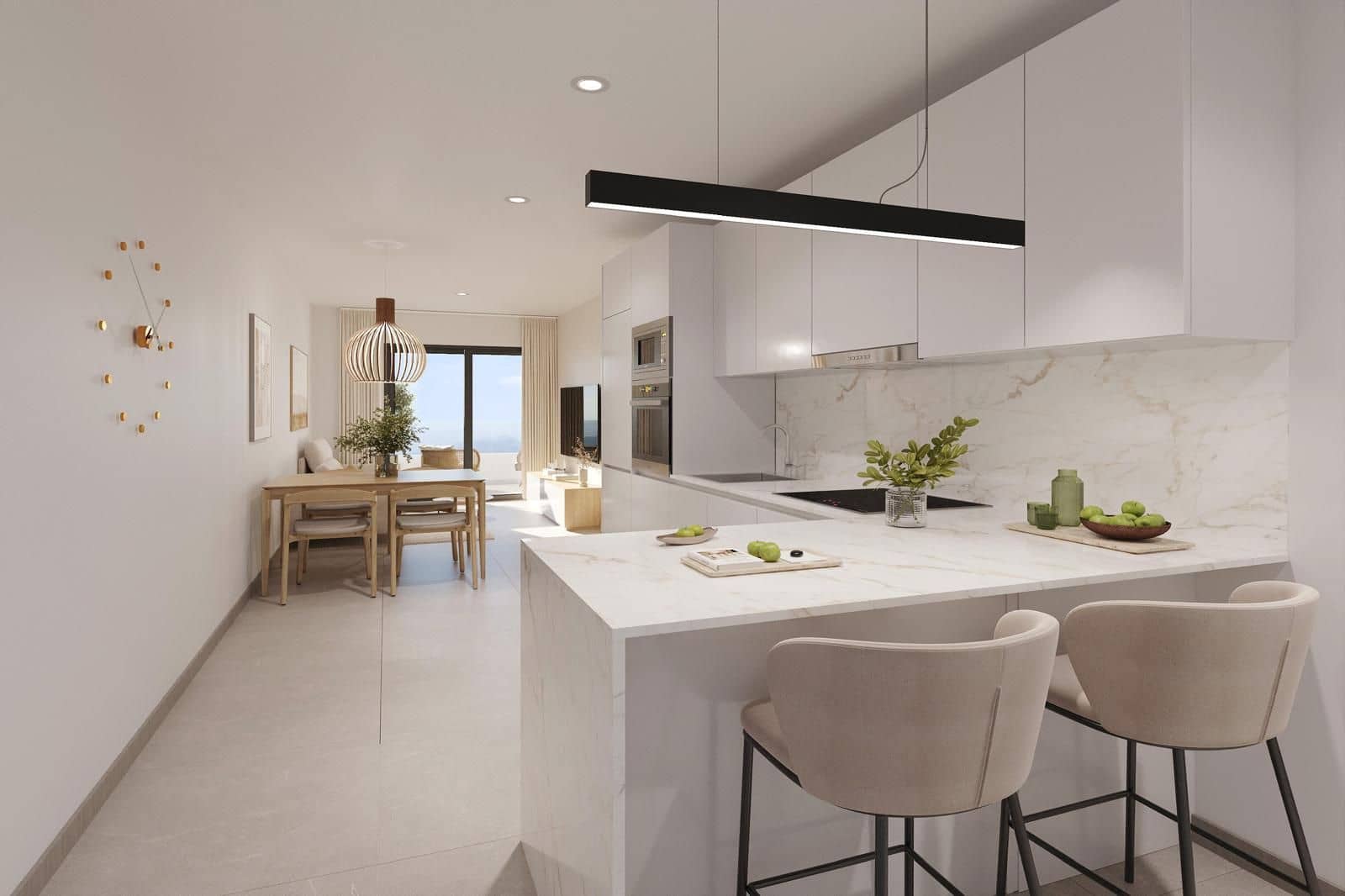 1 makuuhuone Kattohuoneisto myytävänä paikassa Torrevieja mukana uima-altaan - 259 000 € (Ref: 9991691)