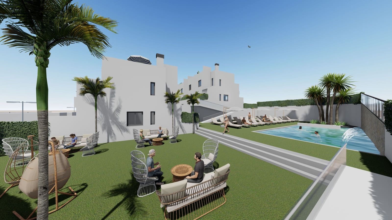2 makuuhuone Bungalow myytävänä paikassa Cox mukana uima-altaan 
autotalli - 209 000 € (Ref: 9991695)