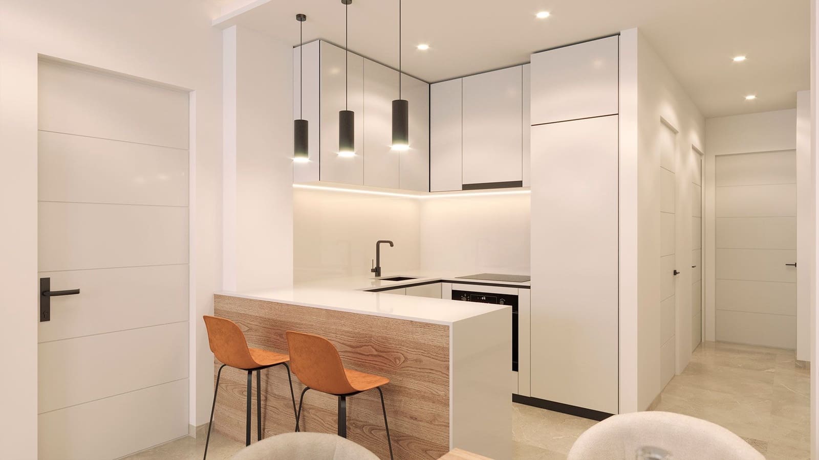 1 soverom Penthouse til salgs i Torrevieja med svømmebasseng - € 275 000 (Ref: 9991700)