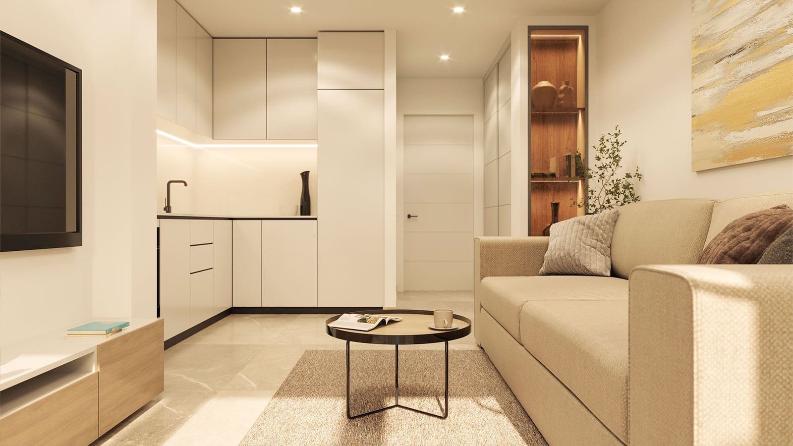 1 soverom Penthouse til salgs i Torrevieja med svømmebasseng - € 275 000 (Ref: 9991700)