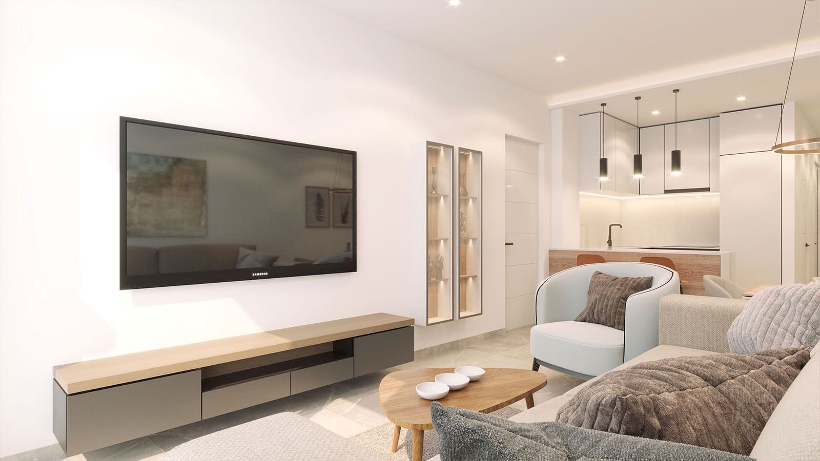 1 soverom Penthouse til salgs i Torrevieja med svømmebasseng - € 275 000 (Ref: 9991700)