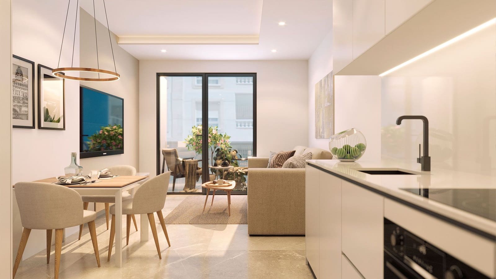 1 soveværelse Lejlighed til salg i Torrevieja med swimmingpool - € 199.000 (Ref: 9991701)