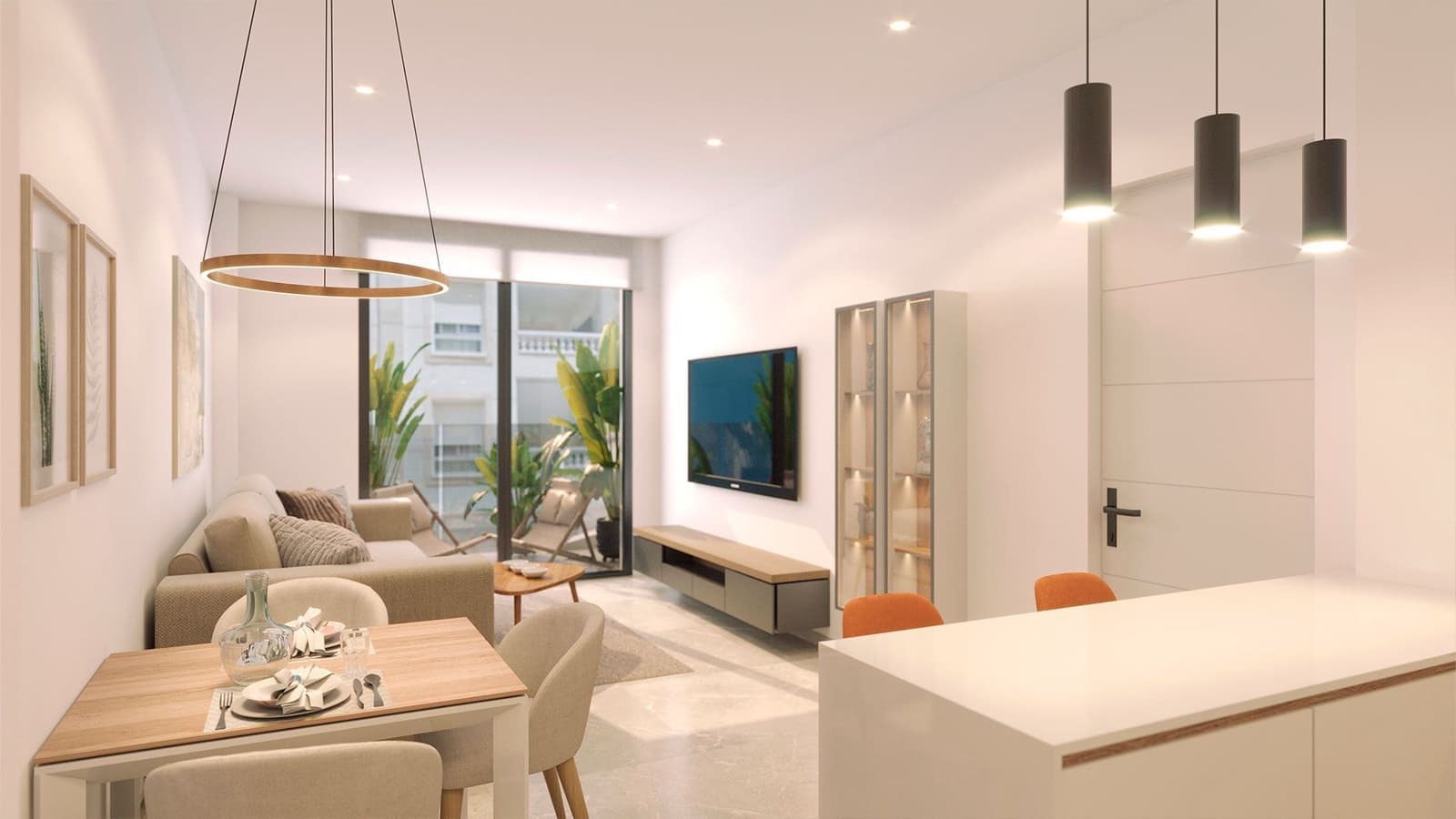 1 soveværelse Lejlighed til salg i Torrevieja med swimmingpool - € 199.000 (Ref: 9991701)