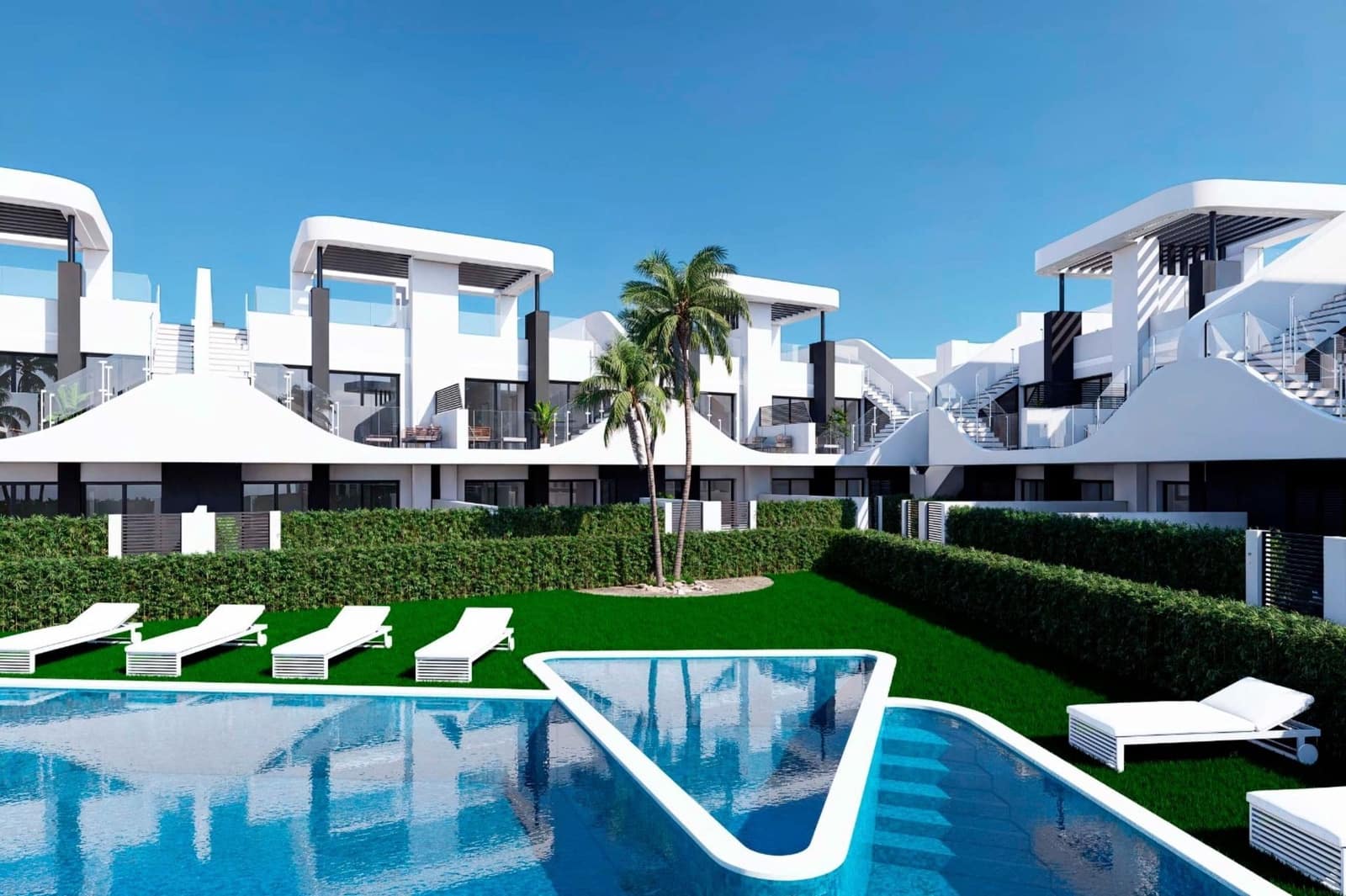 2 bedroom Bungalow for sale in San Fulgencio with pool garage - € 261,900 (Ref: 9991715)