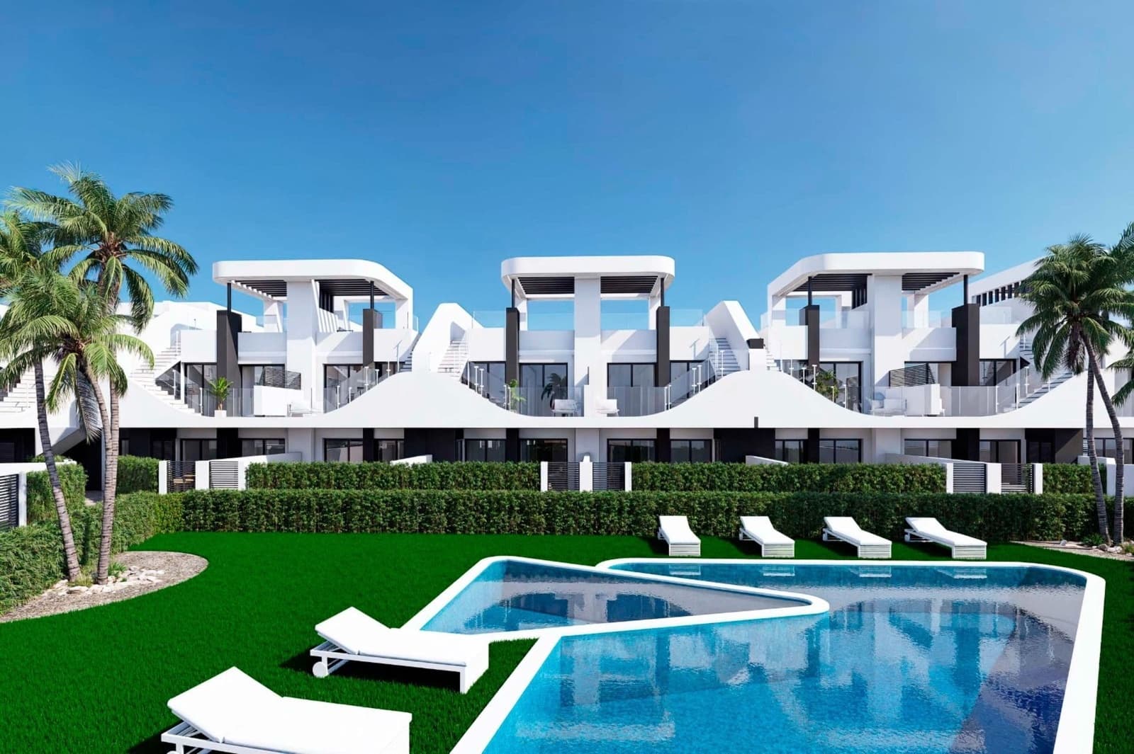 2 bedroom Bungalow for sale in San Fulgencio with pool garage - € 233,900 (Ref: 9991716)
