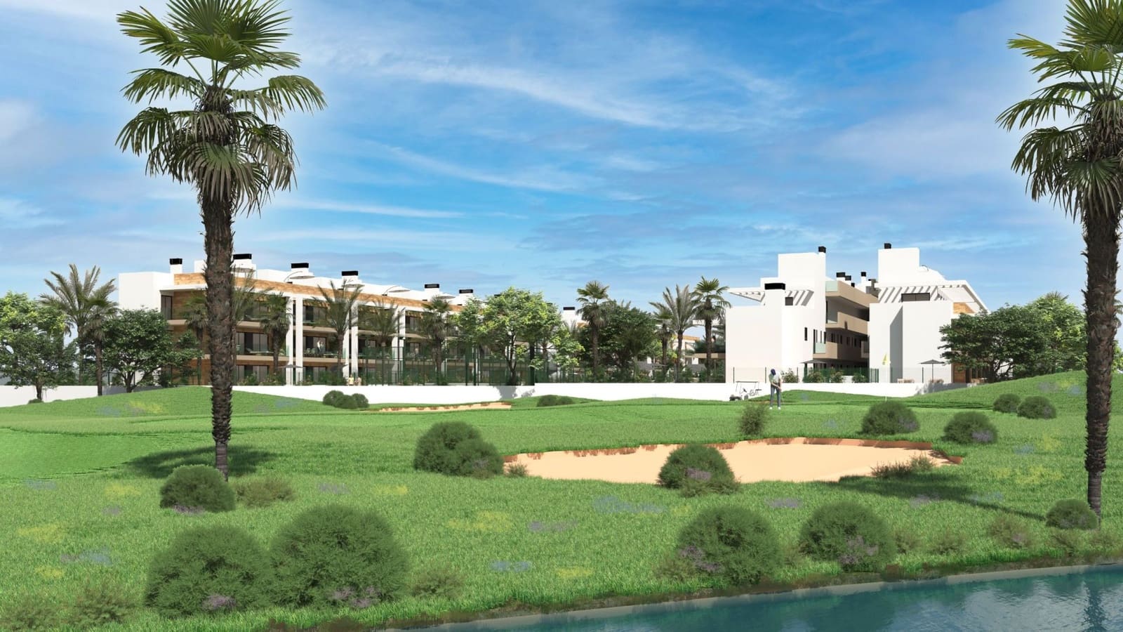 2 soveværelse Lejlighed til salg i Los Alcazares med swimmingpool garage - € 265.000 (Ref: 9991720)