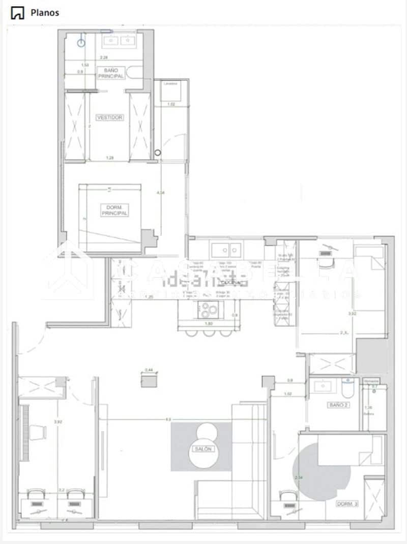 4 camera da letto Appartamento in vendita in Valencia citta - 632.000 € (Rif: 9650159)