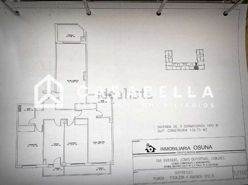 3 chambre Appartement à vendre à Valence ville avec piscine garage - 609 000 € (Ref: 9650217)