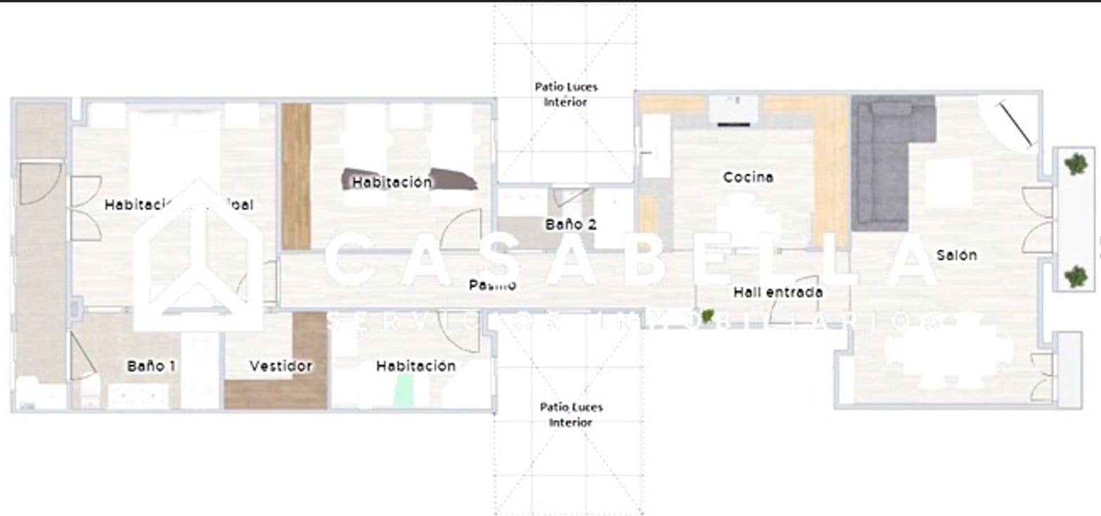 3 chambre Appartement à vendre à Valence ville - 600 000 € (Ref: 9650222)