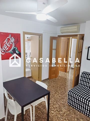 Appartement de 1 chambre à louer à Ciutat Jardi, Valence ville - 480 € (Ref: 9655744)