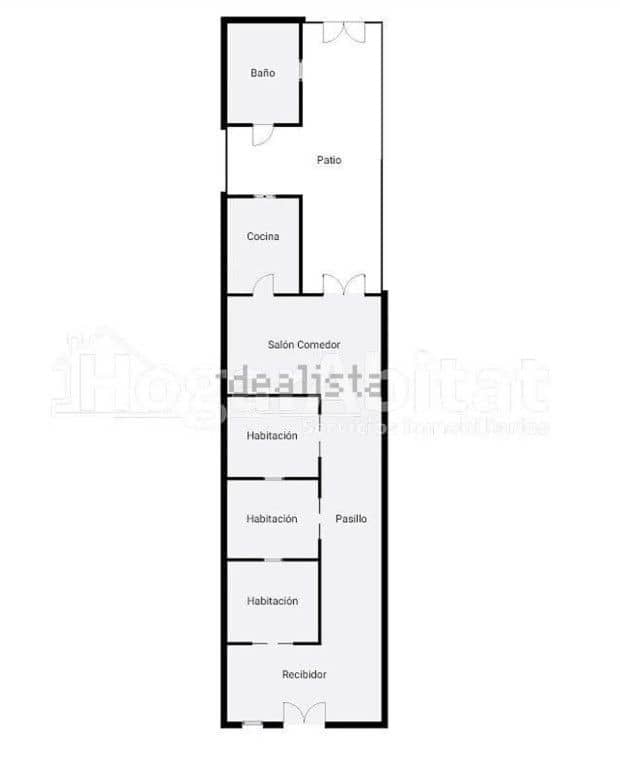 3 Zimmer Villa zu verkaufen in Valencia Stadt - 425.000 € (Ref: 9719686)