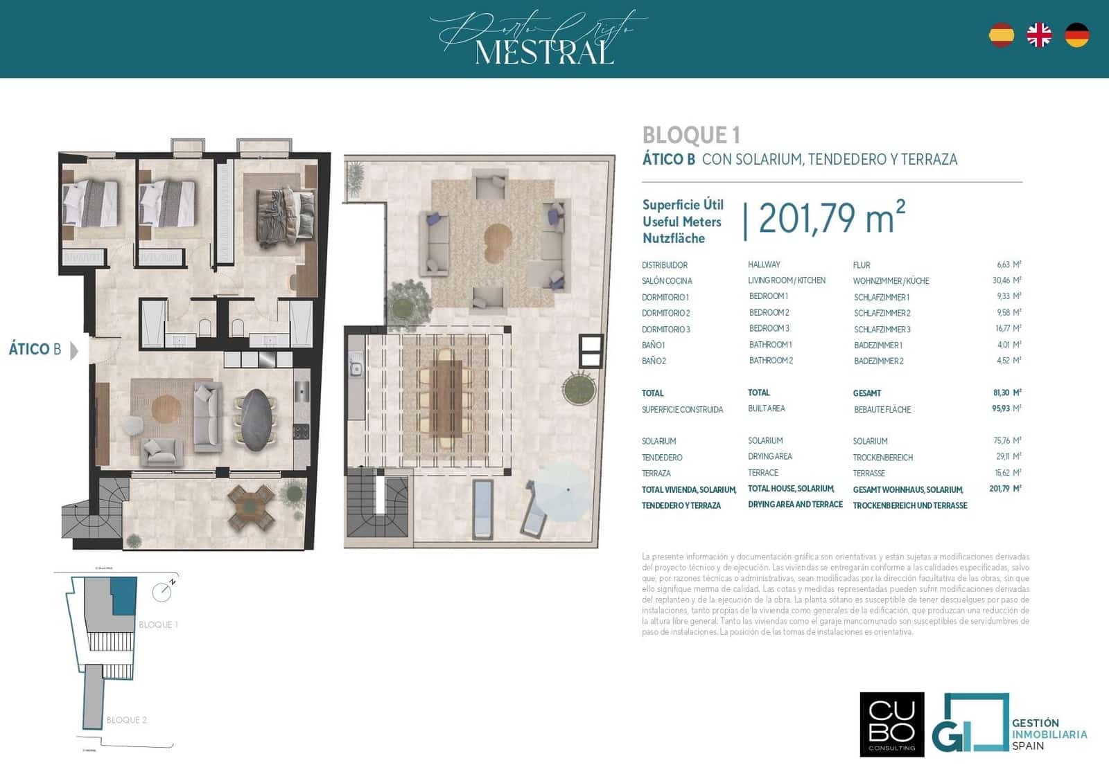2 sypialnia Apartament na sprzedaż w Portocristo / Port de Manacor z garażem - 450 000 € (Ref: 9813350)