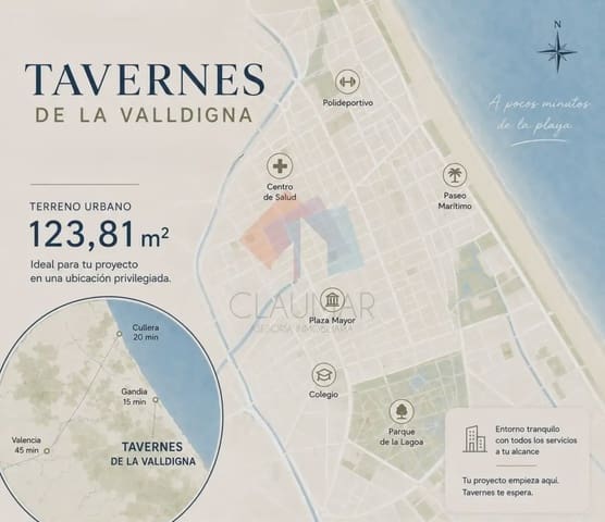 Solar/Parcela en Tavernes de la Valldigna en venta - 89.000 € (Ref: 10029848)