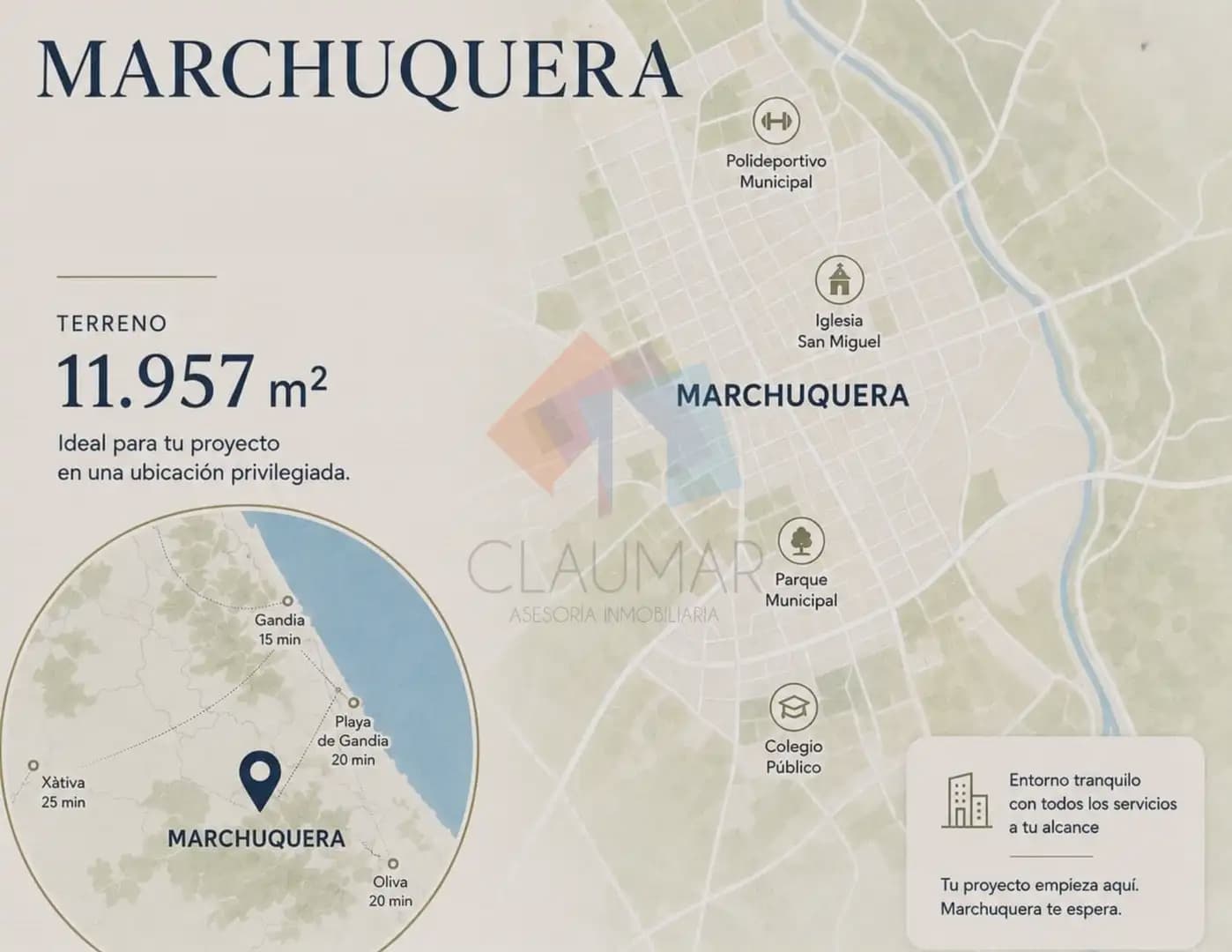 Ubebygd land til salgs i Gandia - € 69 900 (Ref: 10029900)