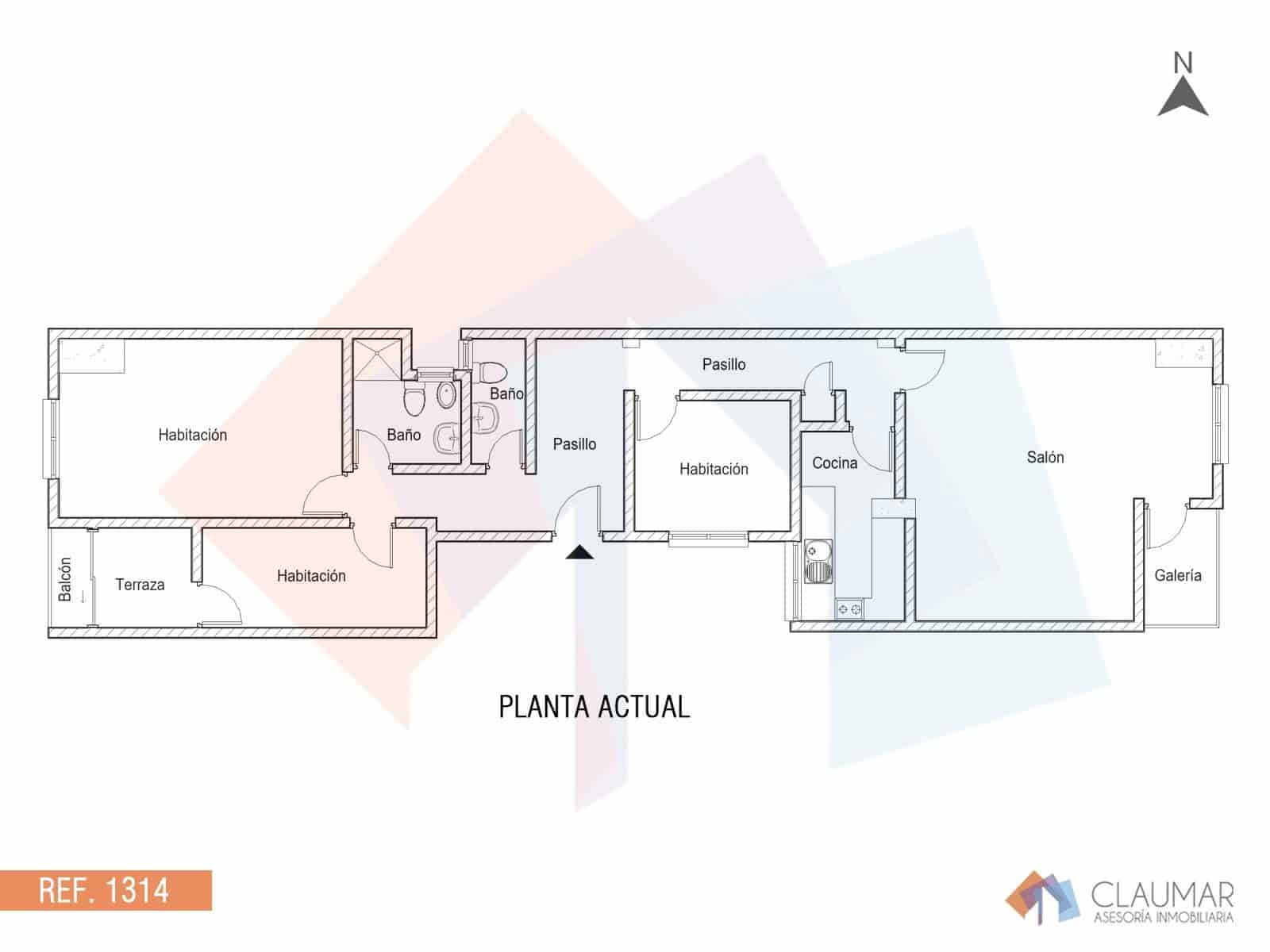 3 makuuhuone Asunto myytävänä paikassa Gandia - 159 000 € (Ref: 9028987)