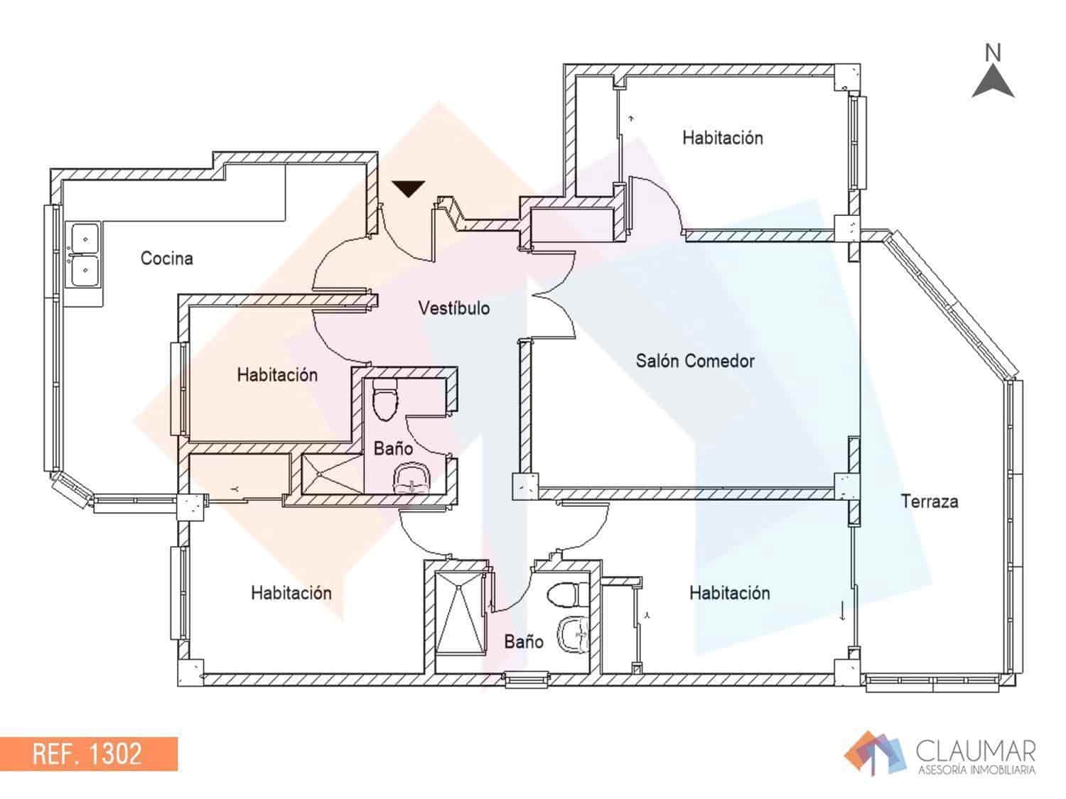 Piso de 4 habitaciones en Gandia en venta - 399.000 € (Ref: 9626178)