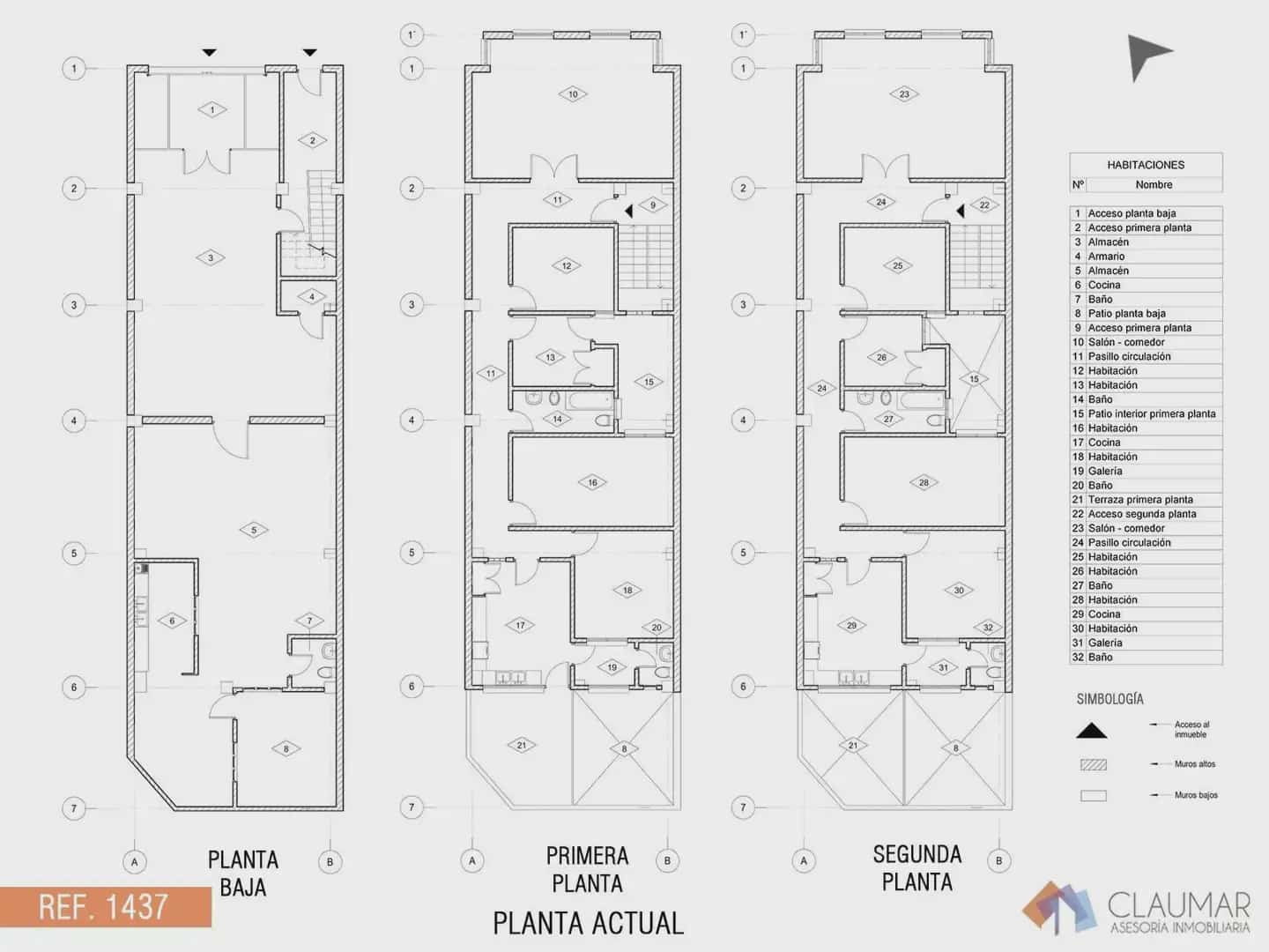 8 makuuhuone Omakotitalo myytävänä paikassa Gandia - 320 000 € (Ref: 9915052)
