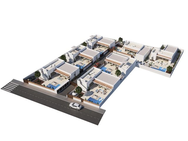 Chalet de 3 habitaciones en Los Montesinos en venta con piscina - 399.900 € (Ref: 7764433)