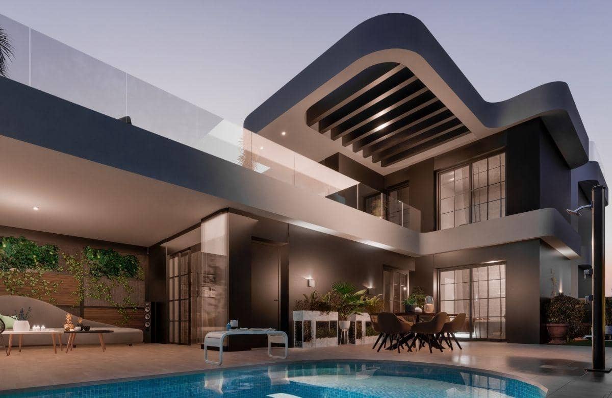 Chalet de 3 habitaciones en Los Alcázares en venta con piscina - 389.900 € (Ref: 8052931)