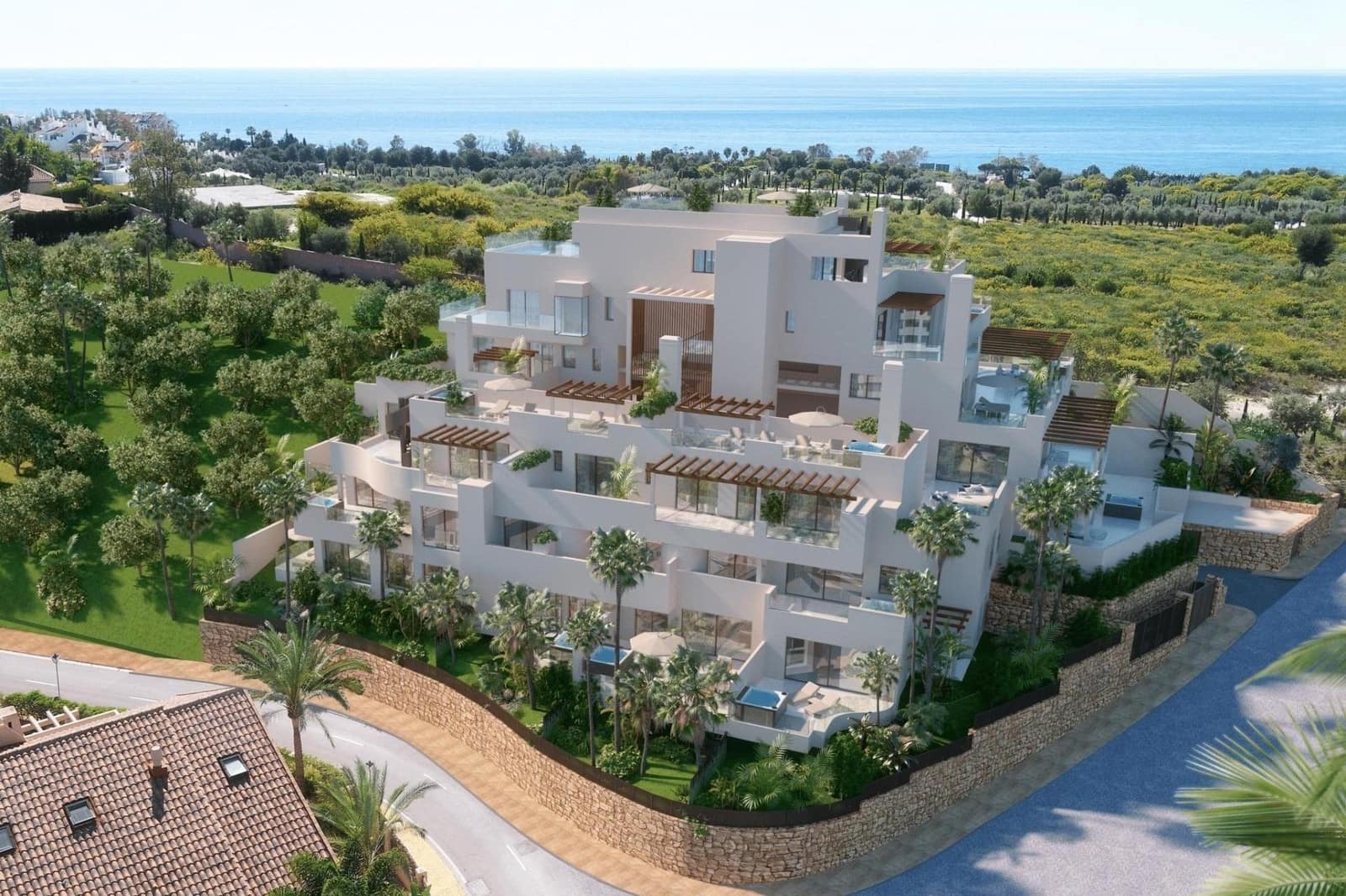 Apartamento de 2 habitaciones en Marbella en venta con piscina - 985.000 € (Ref: 8222663)