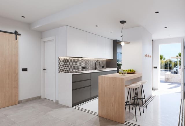 2 Zimmer Bungalow zu verkaufen in Pilar de la Horadada mit Pool - 249.900 € (Ref: 8303082)