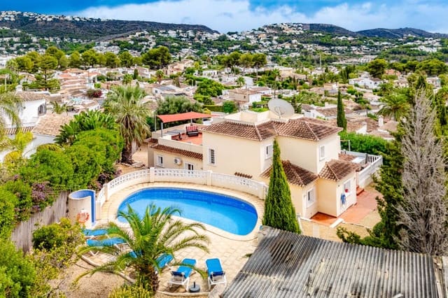 6 sovrum Villa till salu i Benimeit - Tabaira, Teulada-Moraira med pool garage - 799 000 € (Ref: 10118801)
