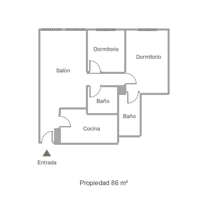 2 quarto Apartamento para venda em Velez-Blanco - 68 000 € (Ref: 8668148)
