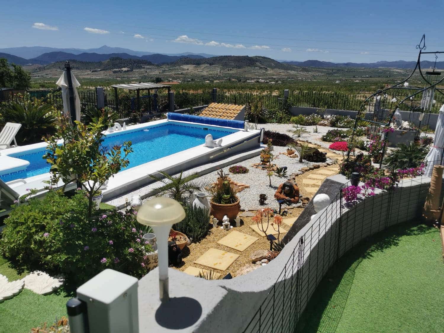 2 chambre Villa/Maison à vendre à Oria avec piscine garage - 139 950 € (Ref: 9640348)