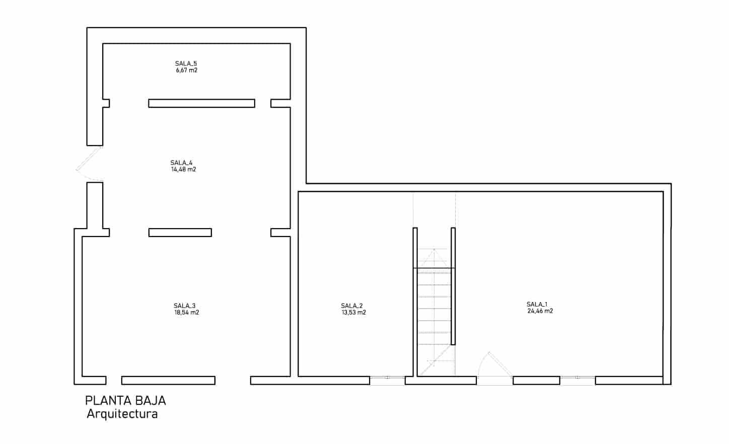 2 makuuhuone Omakotitalo myytävänä paikassa Velez-Rubio - 45 000 € (Ref: 9967535)
