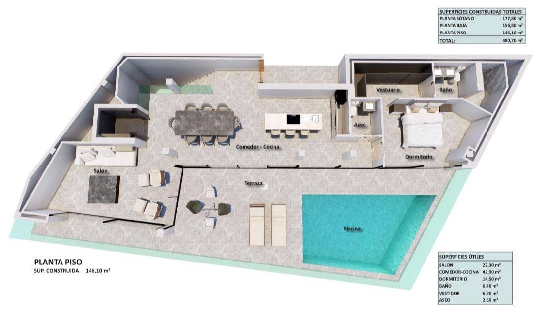 4 soveværelse Villa til salg i Costa d'en Blanes med swimmingpool garage - € 3.980.000 (Ref: 9420229)