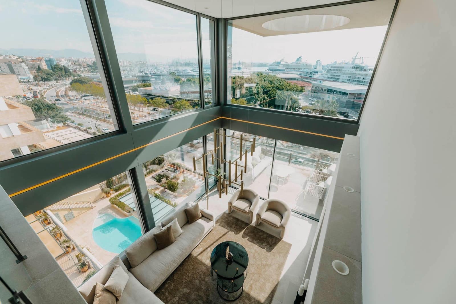 Ático de 3 habitaciones en Palma de Mallorca en venta con piscina garaje - 5.100.000 € (Ref: 9420238)