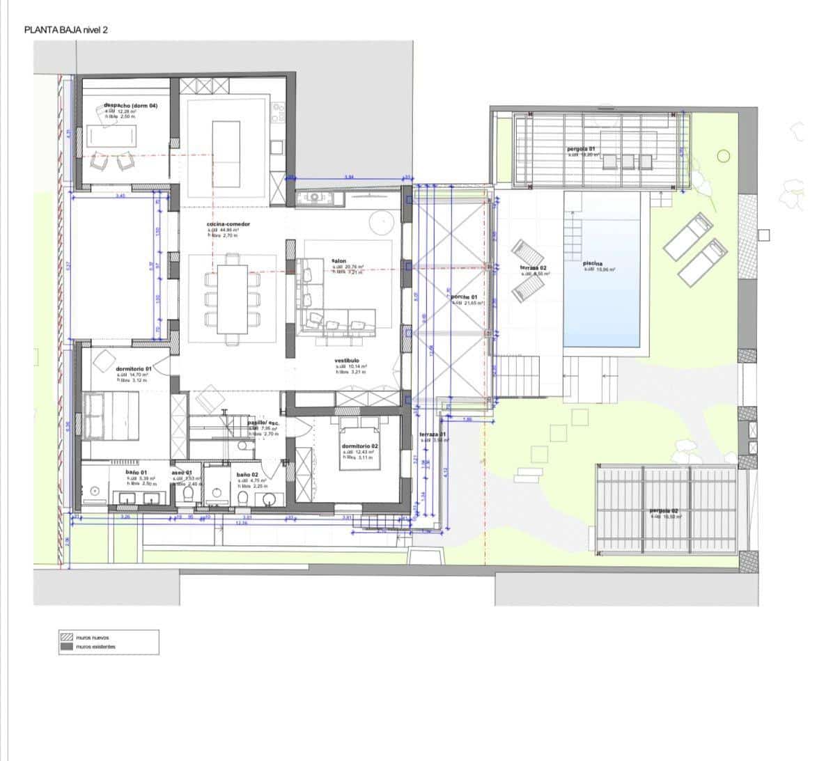 Chalet de 3 habitaciones en Palma de Mallorca en venta con piscina - 2.490.000 € (Ref: 9551675)