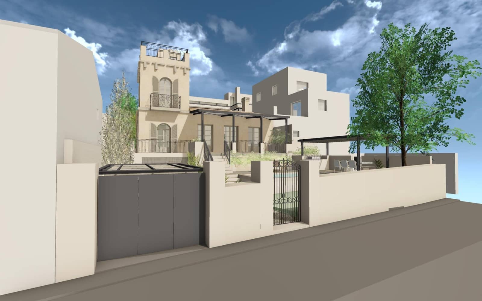 Chalet de 3 habitaciones en Palma de Mallorca en venta con piscina - 2.490.000 € (Ref: 9551675)