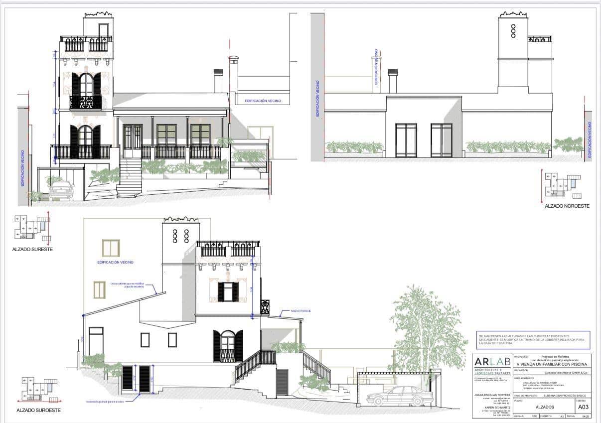 3 bedroom Villa for sale in Palma de Mallorca with pool - € 2,490,000 (Ref: 9551675)