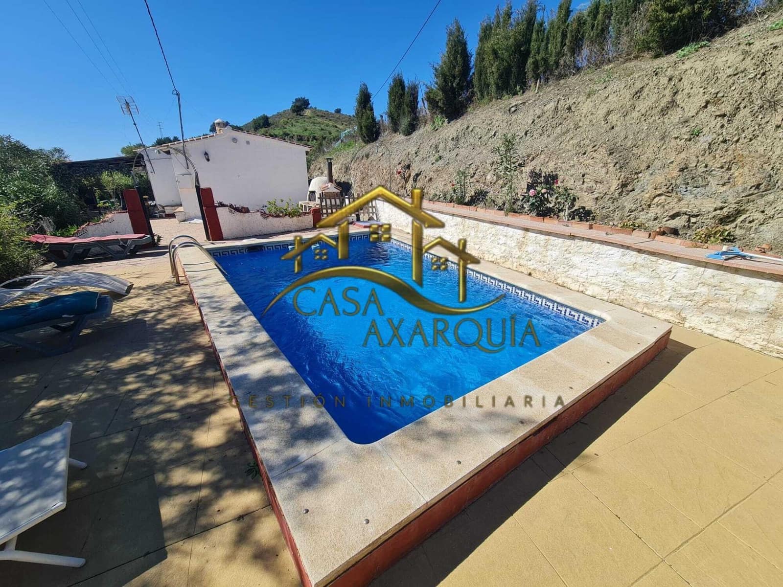 3 chambre Finca/Maison de Campagne à vendre à Sedella avec piscine - 225 000 € (Ref: 9625896)