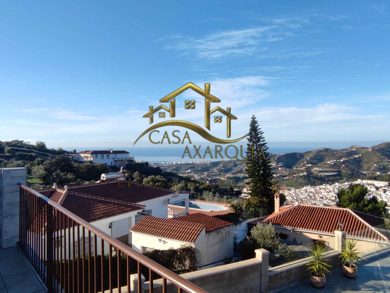 3 makuuhuone Maalaistalo vuokrattavana paikassa Torrox mukana uima-altaan - 2 250 € (Ref: 9637776)