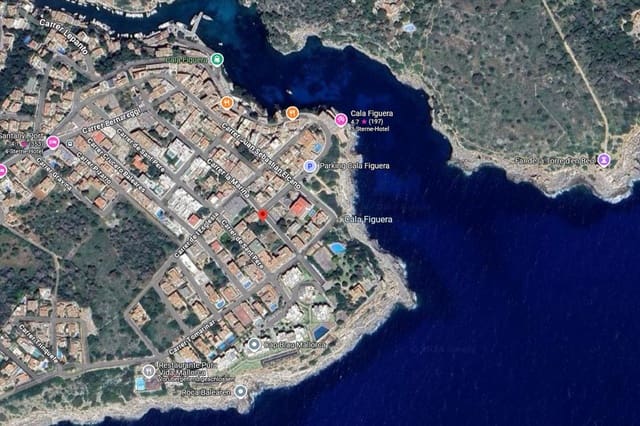 Byggegrund til salg i Cala Figuera, Santanyí - € 375.000 (Ref: 10136382)
