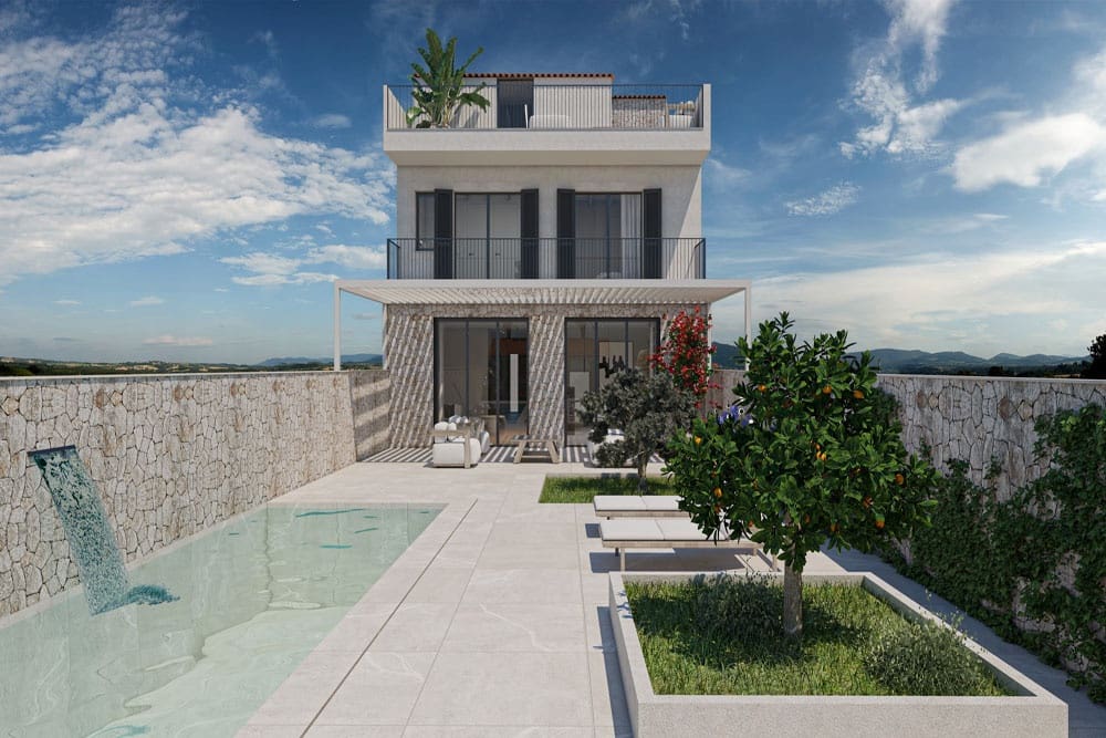 3 camera da letto Villetta a Schiera in vendita in Santanyi con piscina garage - 3.480.000 € (Rif: 10144761)