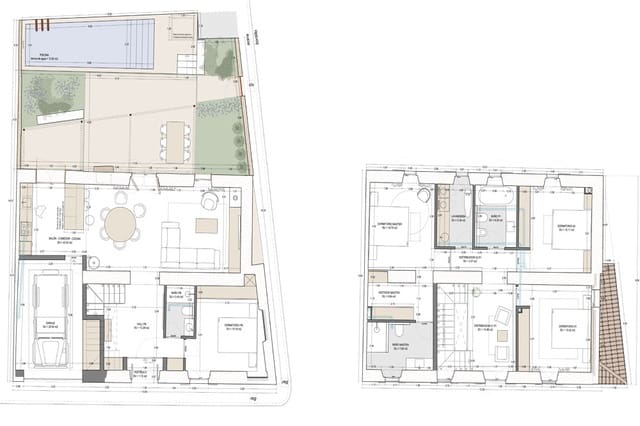 4 camera da letto Villetta a Schiera in vendita in Es Llombards, Santanyí con garage - 550.000 € (Rif: 10144884)