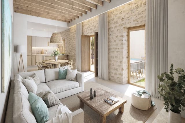 4 camera da letto Villetta a Schiera in vendita in Es Llombards, Santanyí con garage - 550.000 € (Rif: 10144884)