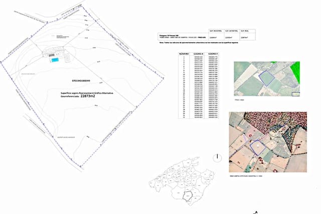 Ubebygd land til salgs i Campos - € 395 000 (Ref: 10153173)
