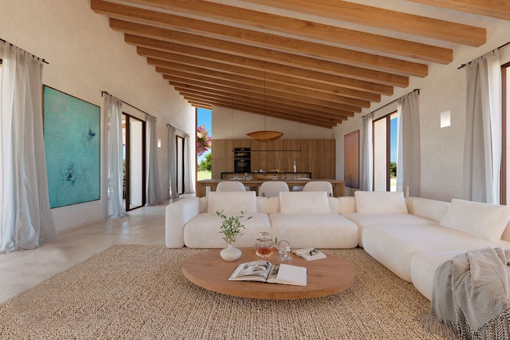 3 soveværelse Finca/Landehus til salg i Santanyi med swimmingpool garage - € 2.100.000 (Ref: 10155764)